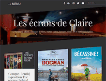 Tablet Screenshot of legenoudeclaire.com
